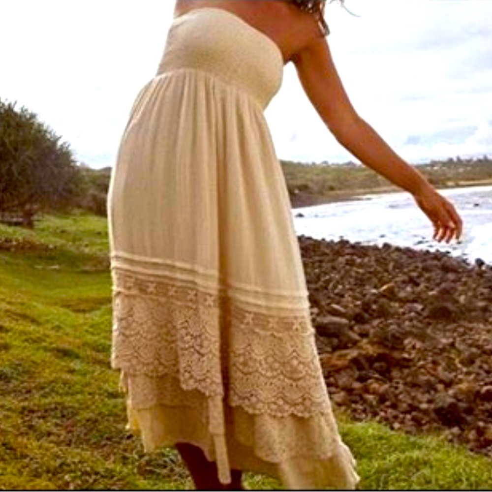 Free People McKenzie Lace Convertible Dress